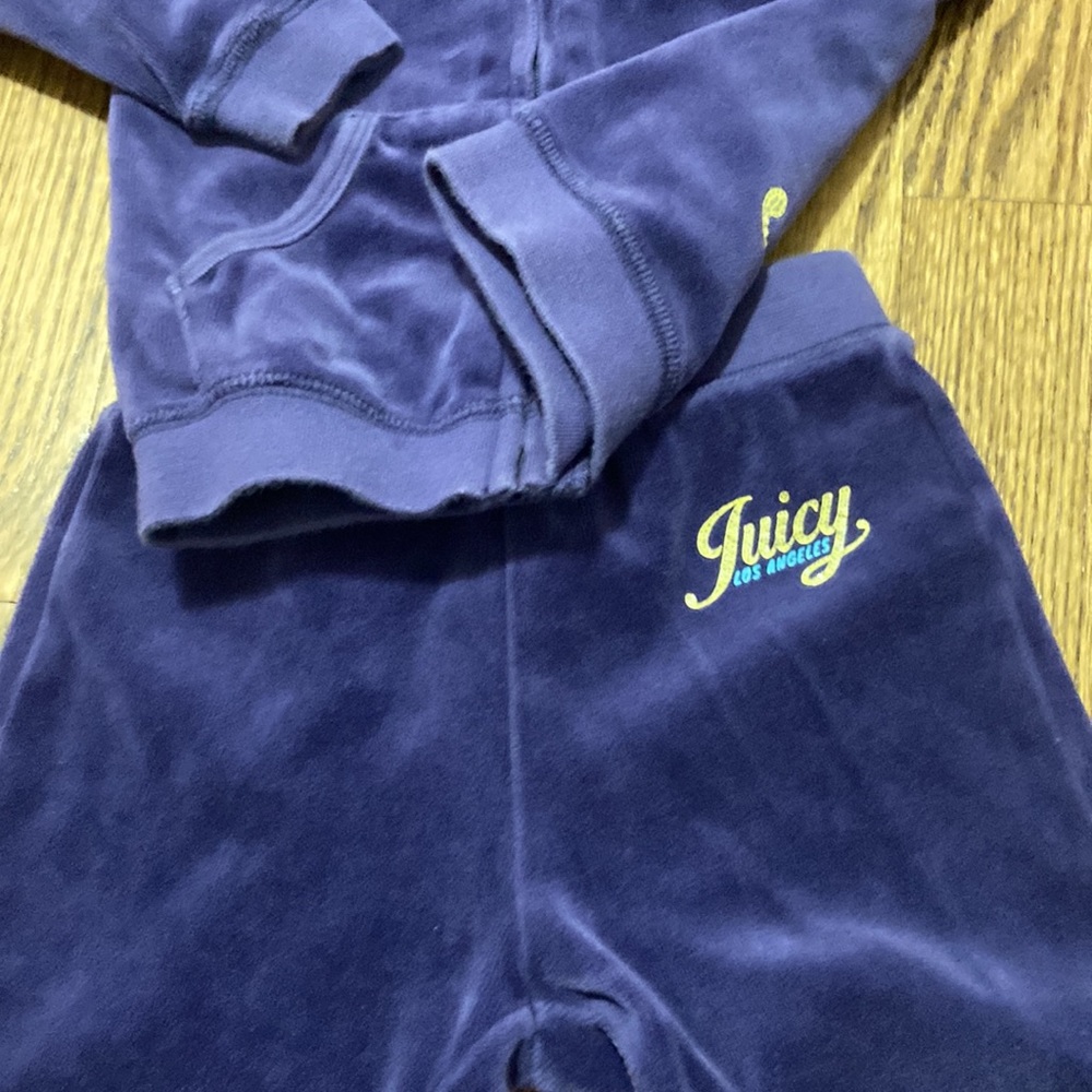 Juicy Couture purple tracksuit - Picture 2 of 4